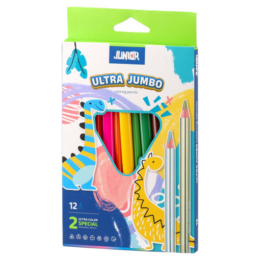 Picture of JUNIOR PENCIL COLOURS JUMBO 12